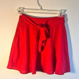 Red Medium Skirt
